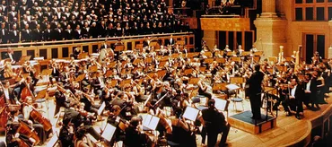 Concerto de inauguração da Sala São Paulo, em 9 de julho de 1999.