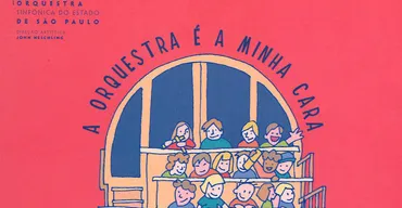 Capa do programa de concerto do projeto "A Orquestra é a minha cara", de 2002.